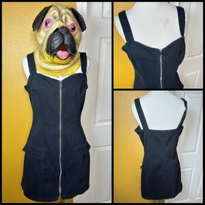 Cutesy, STITCH & PINE, zip up denim dress!!